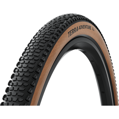 Conti nental terra adventure trail grip tlr 28 transparent folding tire