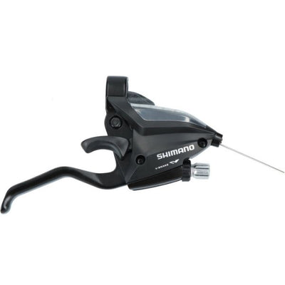 Shimano versteller (rechts) met remhendel 8 speed st-ef500 - 2 vingers - zwart