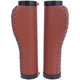 Edge handvatset leer incl lockring - camel brown- 135 135mm (werkplaatsverpakking)