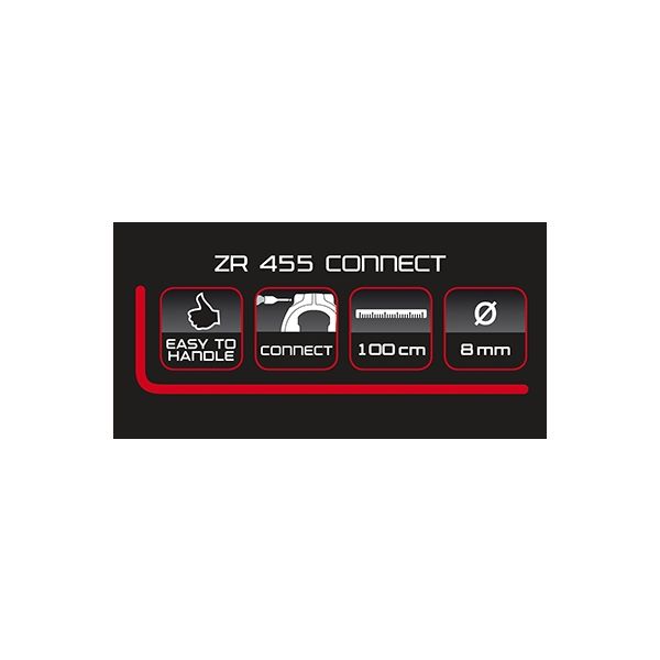 Trelock ZR 455 100 8 Fietsslot Zwart