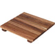 Home styling onderzetter acacia 18x18cm