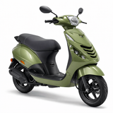 Edge plaatset 5-delig voor piaggio zip-sp vanaf bouwjaar 2000 - districtgroen - afbeelding 1