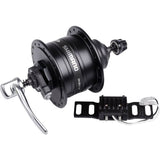 Shimano dynamonaaf hd-3d37 3 watt - 32 gaats - center lock - snelspanner - zwart - afbeelding 2