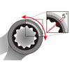 Steek- Ring- Ratelsleutelset 8-15mm - Zwart