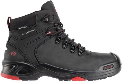 Baak bailey 6645 s3 | zwart rood | maat 45 - 4031783002864