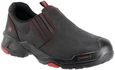 Baak brian instapper 6341 s3 werkschoen | zwart rood | maat 44 - 4031783009122