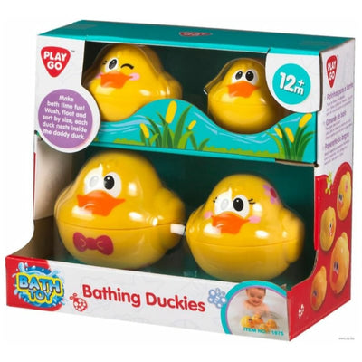 Playgo 4 bad eendjes die ook in elkaar passen