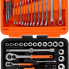 Bahco 1 4 en 1 2 diepe dopsleutelset met metrisch zeskantprofiel, inbussleutelset en combinatiesleutelset | 98 stuks - s98mc1h
