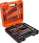 Bahco 1 4 en 1 2 diepe dopsleutelset met metrisch zeskantprofiel, inbussleutelset en combinatiesleutelset | 98 stuks - s98mc1h