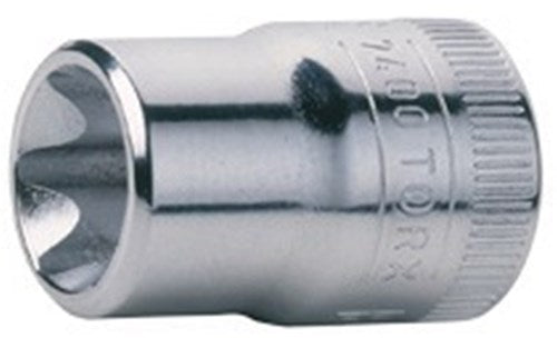Bahco 3 8 dop torx op kaart e12 | sb7400torx-e12
