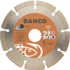 Bahco slijpschijf | diamant | voor betontegels en bouwmaterialen | 180 x 3 x 22.23 mm - 3916-180-10s-ue