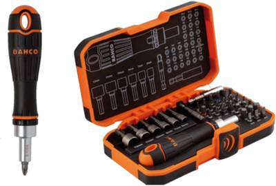 Bahco 59 s36bcr bitset | 59 s36bcr - 36-delige bitset met ratelschroevendraaier 1 4