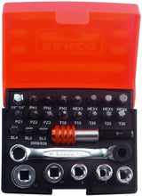 Bahco bit dopsleutelset met ratel | 2058 s26 - afbeelding 2