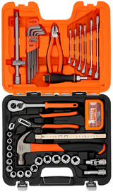 Bahco doppen-gereedschap set 1 4 + 1 2 | 71-delig - s71mix - afbeelding 2