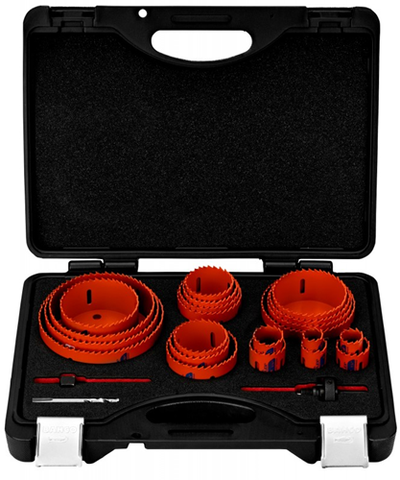 Bahco gatenzaag bi-metaal 25-delig | 20-121 mm - 3834-set-223