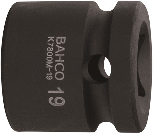 Bahco slagdop 1 2 | kort | zeskant | gefosfateerd | 21 mm - k7800m-21