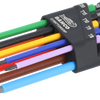 Bahco torx sleutelset t8 - t40 stiftsleutels, torx®, lang, gefosfateerd, gekleurd, metrisch - 9-delig - c1997torx 9p