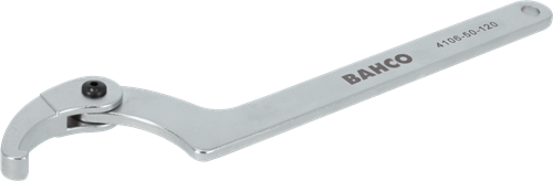 Bahco verstelbare haaksleutel | verchroomd | lengte 295 mm | 50-120 mm - 4106-50-120