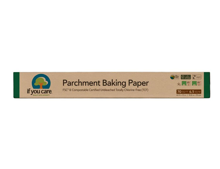If you care bakpapier rol ongebleekt - 19,8 m x 33 cm - fsc