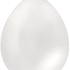 Paperdreams ballonnen metallic 10st wit
