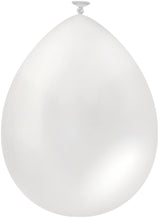 Paperdreams ballonnen metallic 10 stuks wit - afbeelding 2