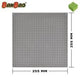 Banbao grijze grondplaat 25,5 x 25,5 cm