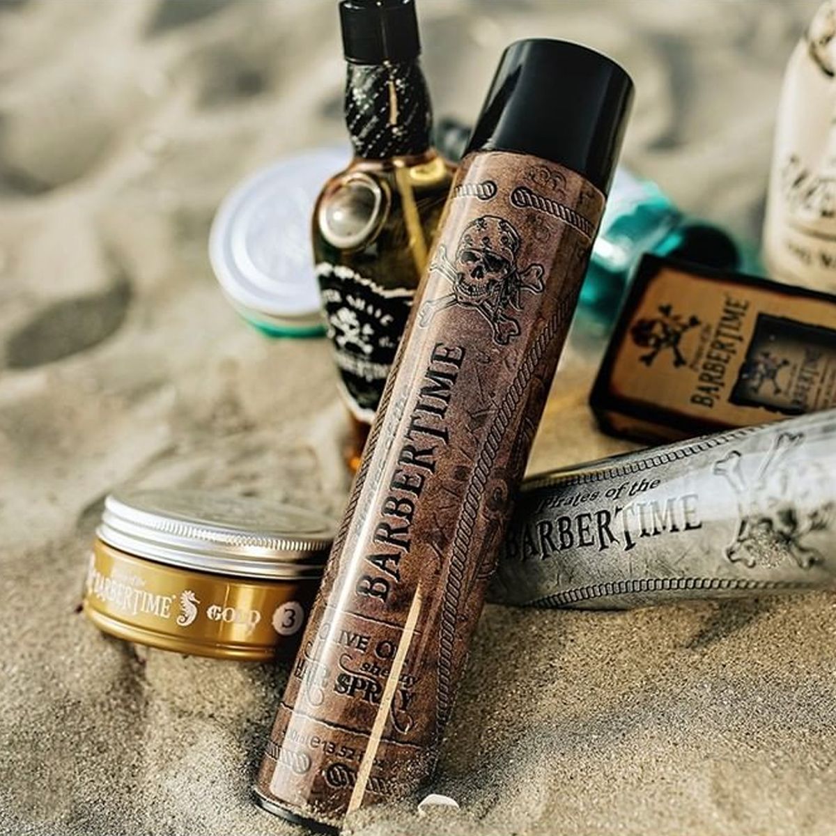 Barbertime hairspray shine olive oil 400ml