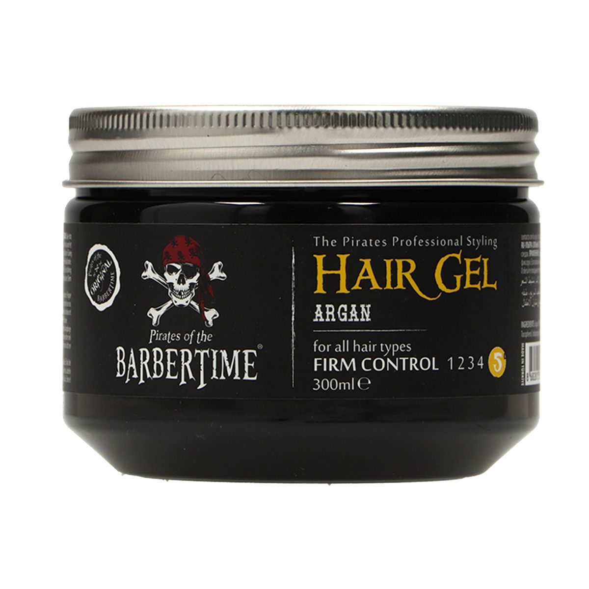 Barbertime hairgel argan 300ml