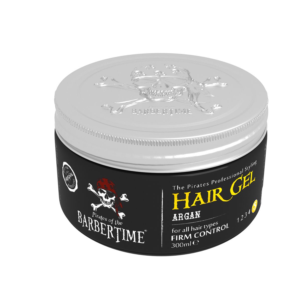 Barbertime hairgel argan 300ml
