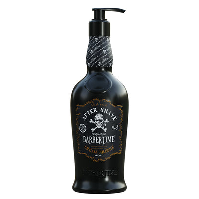 Barbertime after shave cream cologne black pearl no.1 400ml