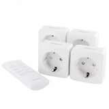 Enzo basisset draadloos schakelen 4x ontvangers+ab - 6950020 - afbeelding 1