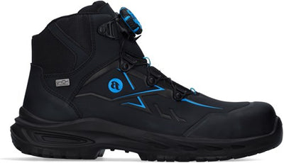 Bata werkschoen fayvr stone w mid boa s7s | zwart | maat 43 - 8712843718906