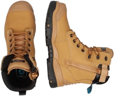 Bata werkschoen longreach zip (xw) s3 + kn wheat | wheat (xw) | maat 44 - 00.017.100.44