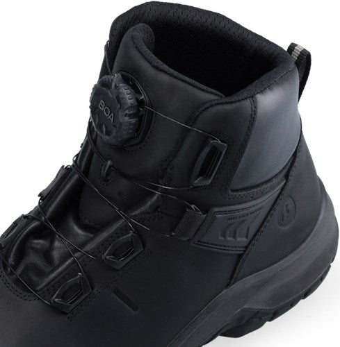Bata werkschoen pwr421 mid boa s3s | zwart | maat 45 - 8712843715202