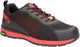 Bata werkschoen radiance spark laag s1p | zwart rood (w) | maat 40 - 00.017.115.40
