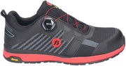Bata werkschoen radiance vibe s3 boa | zwart rood | maat 41 - 8712843696976 - afbeelding 2