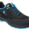 Bata werkschoen summ two laag s3 | zwart blauw | maat 40 - 00.017.140.40