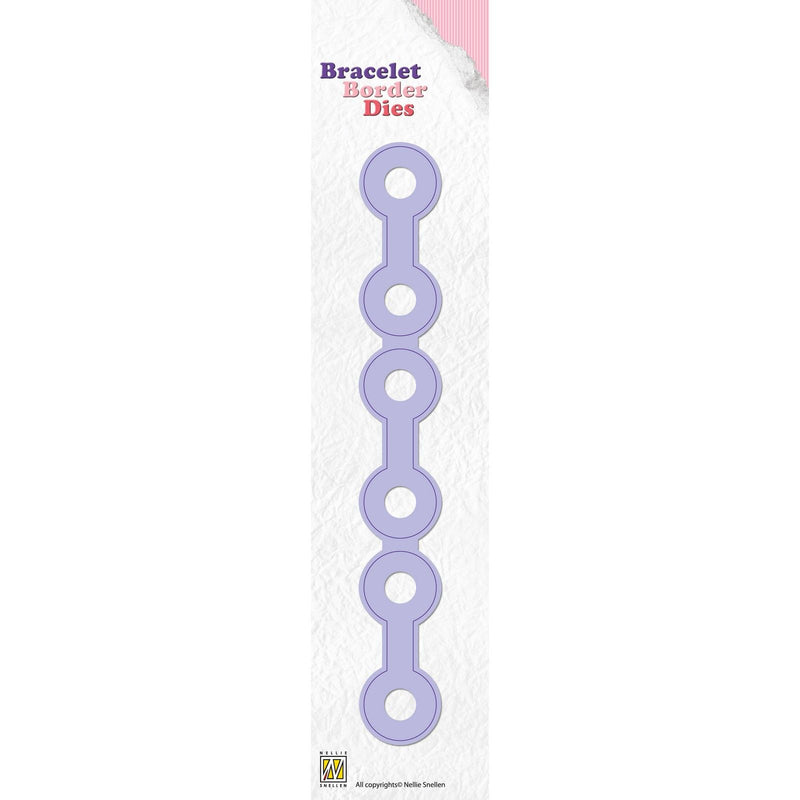 Nellie's choice • bracelet border die rand cirkels jumbo