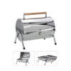 Bbq barbecue cylinder rvs 41x29x17cm