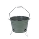 Bbq barbecue emmer groen ø27cm