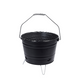 Bbq barbecue emmer zwart ø27cm