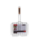 Bbq barbecue grillmand metaal 26x32cm