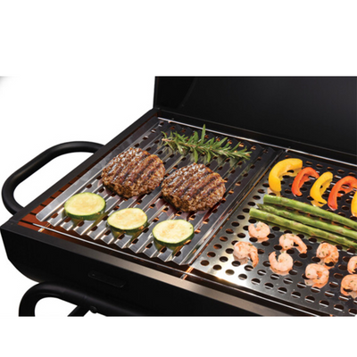 Bbq barbecue grillplaat 23x30cm 2 stuks