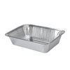 Bbq barbecue ovenschaal aluminium 22x15,5x4,5cm 5 stuks