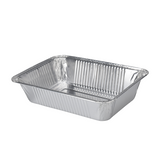 Bbq barbecue ovenschaal aluminium 22x15,5x4,5cm 5 stuks - afbeelding 2