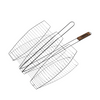 Bbq barbecue visgrill metaal 36x36cm
