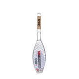 Bbq barbecue visgrill metaal 58x14cm - afbeelding 1