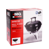 Pic bbq tafel barbecue rond zwart ø34cm - afbeelding 1