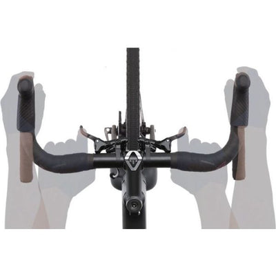 Shimano versteller (links) met remhendel 2x11 speed grx di2 st-rx815