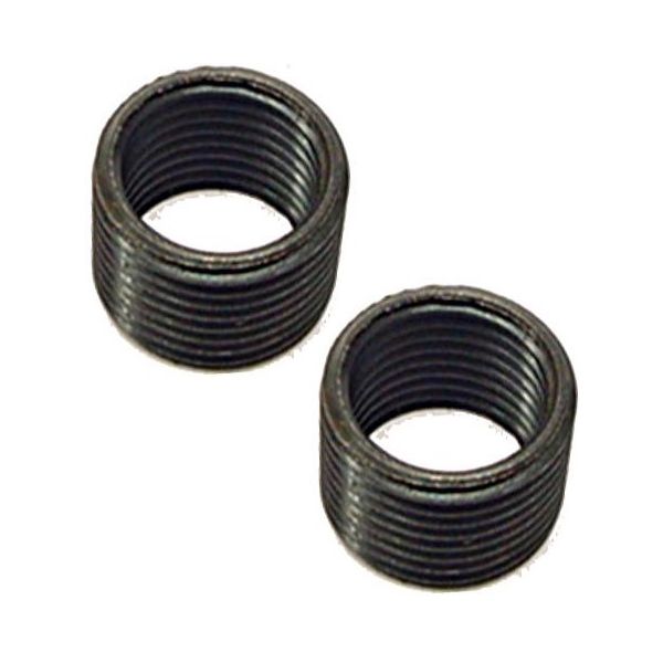 Cycplus draadbusje cyclus voor derailleuroog m10 m12 (2 stuks) - zwart